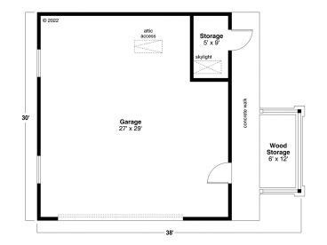 Floor Plan, 051G-0158