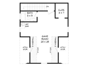 2nd Floor Plan, 062G-0371