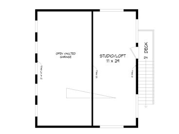 2nd Floor Plan, 062H-0219