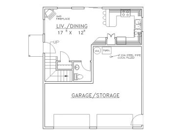 1st Floor Plan, 012G-0012