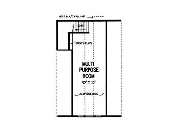 2nd Floor Plan, 021G-0006