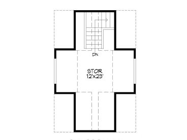 2nd Floor Plan, 062G-0056