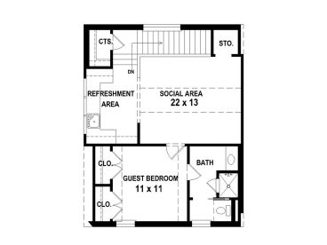 2nd Floor Plan, 006G-0076