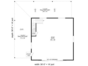1st Floor Plan, 062B-0034