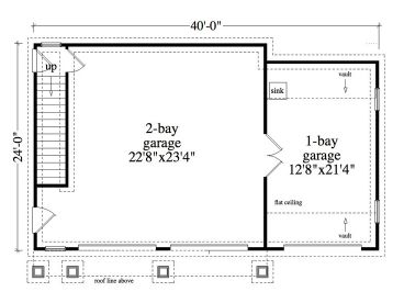 1st Floor Plan, 053G-0005