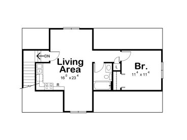 2nd Floor Plan, 031G-0004