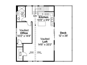 2nd Floor Plan, 051G-0117