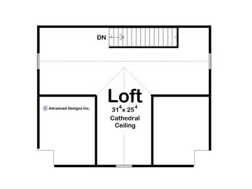 2nd Floor Plan, 050G-0029