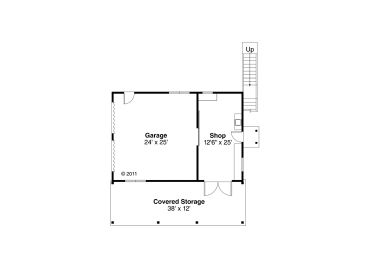 1st Floor Plan, 051G-0051