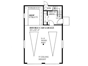 1st Floor Plan, 010G-0028
