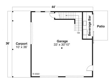 1st Floor Plan, 051G-0157
