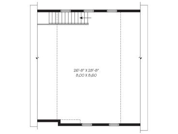 2nd Floor Plan, 028G-0037