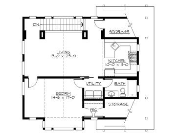 2nd Floor Plan, 035G-0015
