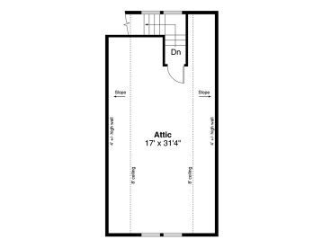 2nd Floor Plan, 051G-0161