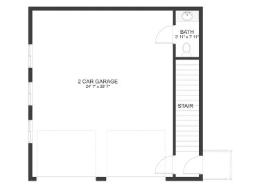 1st Floor Plan, 065G-0032