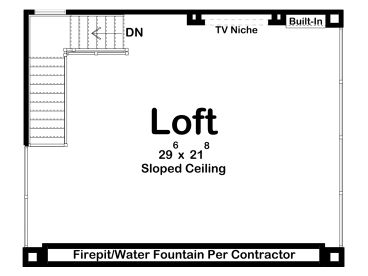 2nd Floor Plan, 050P-0035