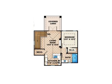 2nd Floor Plan, 037G-0001