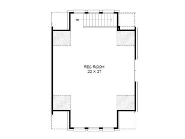2nd Floor Plan, 062G-0075