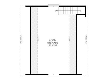 2nd Floor Plan, 062G-0180