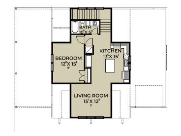 2nd Floor Plan, 090G-0011