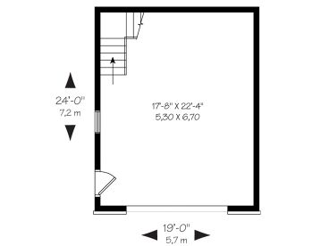 1st Floor Plan, 028G-0030