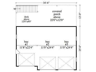 1st Floor Plan, 053G-0031
