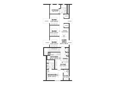 2nd Floor Plan, 007G-0021
