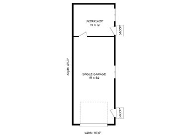 Floor Plan, 062G-0118