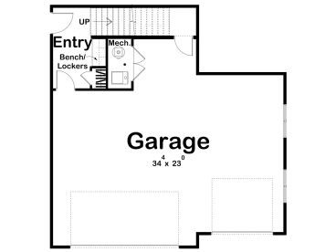 1st Floor Plan, 050G-0209