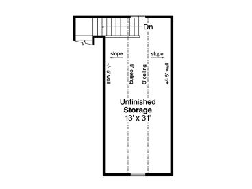 2nd Floor Plan, 051G-0116