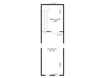2nd Floor Plan, 062G-0318