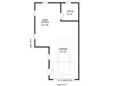 Floor Plan, 062G-0301
