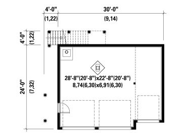1st Floor Plan, 072G-0026