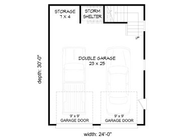 1st Floor Plan, 062G-0355
