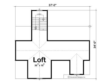 2nd Floor Plan, 050G-0049