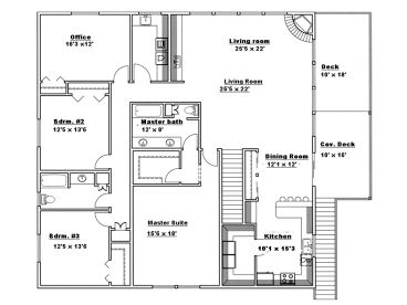 2nd Floor Plan, 012G-0102