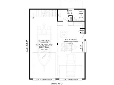 1st Floor Plan, 062G-0385
