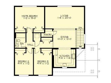 2nd Floor Plan, 035G-0023