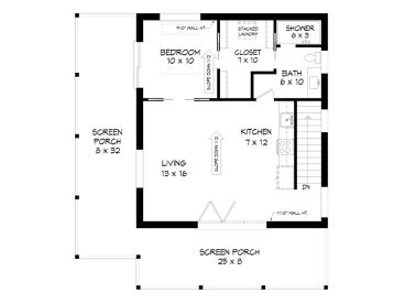 2nd Floor Plan, 062G-0375
