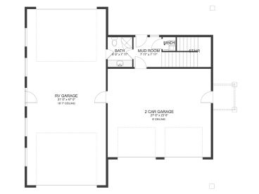 1st Floor Plan, 065G-0037