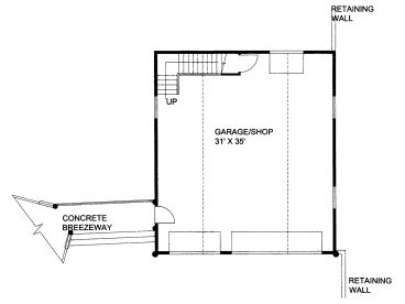 1st Floor Plan, 012G-0045