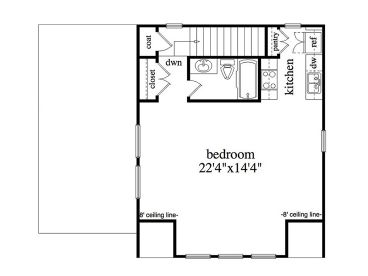 2nd Floor Plan, 053G-0034