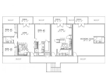 2nd Floor Plan, 012B-0001