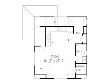 2nd Floor Plan, 084G-0020