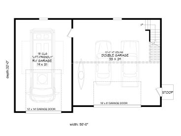 Floor Plan, 062G-0197