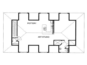 2nd Floor Plan, 012G-0129