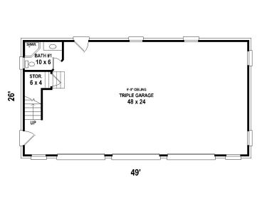 1st Floor Plan, 006G-0143