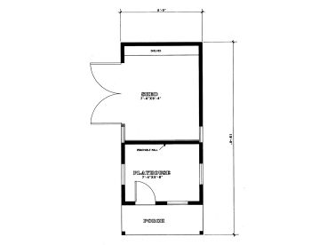 Floor Plan, 057S-0006