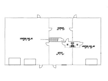 1st Floor Plan, 012B-0011