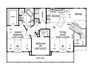 2nd Floor Plan, 053G-0002